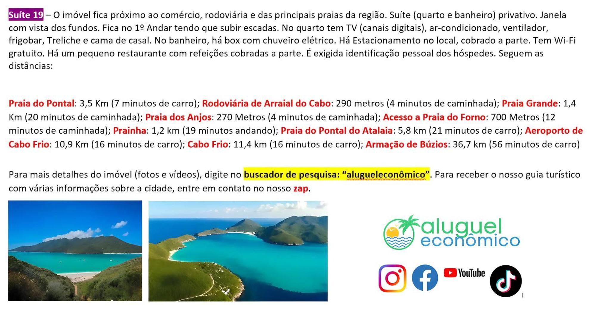 Arraial Do Cabo - Recanto Das Tartarugas - Aluguel Economico Ngoại thất bức ảnh